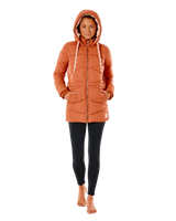 The Rip Curl Womens Anti Series Saltwater Culture Jacket in Rhubarb