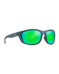 The Maui Jim Nuu Landing Polarised Sunglasses in Matte Teal & Maui Green