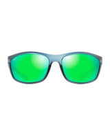 The Maui Jim Nuu Landing Polarised Sunglasses in Matte Teal & Maui Green