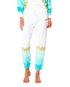 The Rip Curl Womens Sun Drenched Joggers in Turquoise