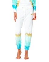 The Rip Curl Womens Sun Drenched Joggers in Turquoise