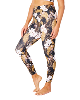 The Rip Curl Womens Playabella Leggings in Black