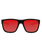 Greyson 2.0 Polarised Sunglasses in Black Rubber & Red Mirror