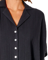 The Rip Curl Womens Premium Surf Shirt in Black