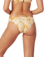 The Rip Curl Womens Good Breeze Hipster Bikini Bottoms in Honey