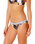 The Rip Curl Womens Playabella Mirage Bikini Bottoms in Black