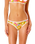 The Rip Curl Womens Wave Shapers Full Bikini Bottoms in Bone