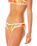 The Rip Curl Womens Wave Shapers Full Bikini Bottoms in Bone