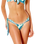 The Rip Curl Womens Sun Rays Skimpy Bikini Bottoms in Dark Teal