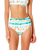 The Rip Curl Womens Summer Breeze Mirage Bikini Bottoms in Light Aqua