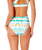 The Rip Curl Womens Summer Breeze Mirage Bikini Bottoms in Light Aqua