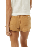 The Rip Curl Womens Classic Surf Shorts in Light Brown