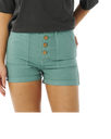 The Rip Curl Womens Summer Palm Walkshorts in Teal