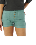 The Rip Curl Womens Summer Palm Walkshorts in Teal