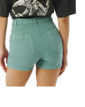 The Rip Curl Womens Summer Palm Walkshorts in Teal