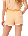 The Rip Curl Womens Re Entry Walkshorts in Light Peach