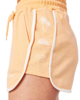 The Rip Curl Womens Re Entry Walkshorts in Light Peach