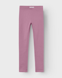 Girls Davina Sweat Leggings in Mauve Orchid