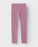 Girls Davina Sweat Leggings in Mauve Orchid