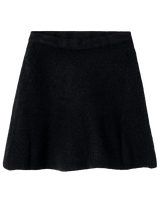 Girls Nilla Knit Skirt in Black