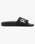 Girls Slippy II Sliders in Black