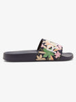 Girls Slippy II Sliders in Navy & Pink