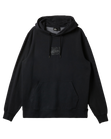 Graphic Mix Hoodie in Black