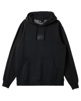 Graphic Mix Hoodie in Black