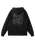 Graphic Mix Hoodie in Black