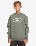 Boys Graphic Sweatshirt in Laurel Wreath