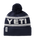 The Yeti Mens Retro Beanie in Navy & White