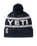 The Yeti Mens Retro Beanie in Navy & White