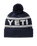 The Yeti Mens Retro Beanie in Navy & White