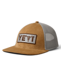 The Yeti Mens Steer Flat Brim Cap in Ochre