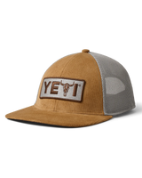 The Yeti Mens Steer Flat Brim Cap in Ochre