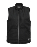 The Volcom Mens Stone Castine Gilet in Black