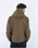 The Hurley Mens Milestone Fleece Jacket in Olive