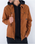 The Hurley Mens Boyd Hooded Jacket in Bronze