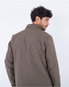 The Hurley Mens Juniper Reversible Fleece Jacket in Olive