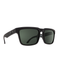 The Spy Helm Polarised Sunglasses in Soft Matte Black & HD Plus Grey Green