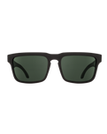 The Spy Helm Polarised Sunglasses in Soft Matte Black & HD Plus Grey Green