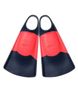 The Hydro O.G. Fins in Navy & Coral