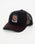 Wild Things Trucker Cap in Black