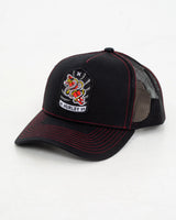 Wild Things Trucker Cap in Black