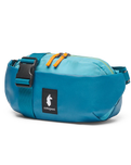 The Cotopaxi Coso 2L Bumbag in Gulf & Poolside