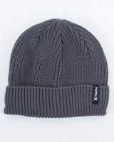 The Hurley Mens Max Cuff 2.0 Beanie in Dark Grey