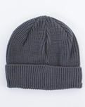 The Hurley Mens Max Cuff 2.0 Beanie in Dark Grey