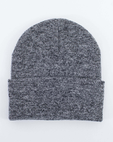 The Hurley Mens Icon Cuff 2.0 Beanie in Grey Heather