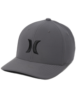 The Hurley Mens One & Only Cap in Dark Grey