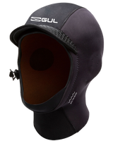 The Gul 3mm Peaked Wetsuit Hood in Black